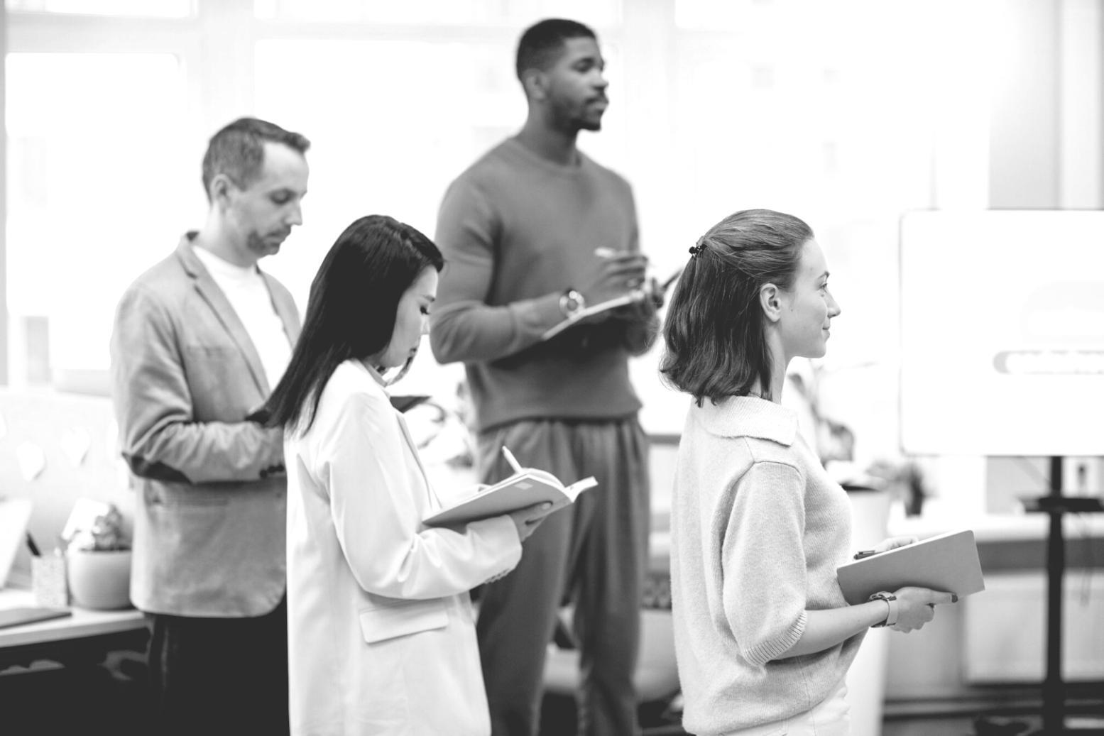 Student reviewing their budget progress and financial allocation results